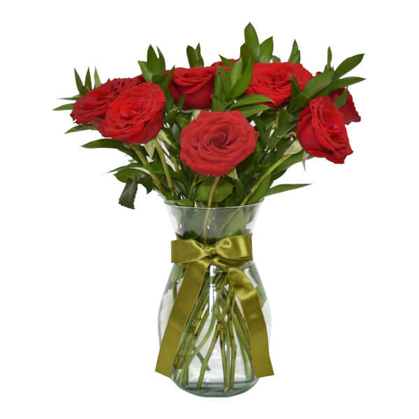 Florero de Rosas amarillas con astromelias - Detalles a distancia | Envía  flores