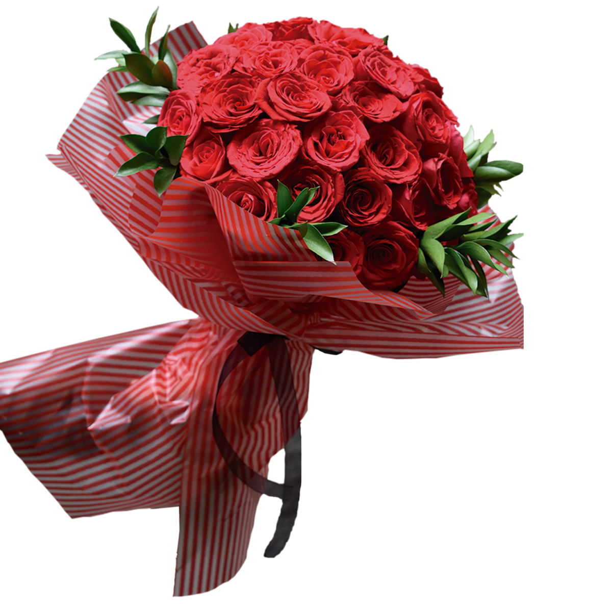 Ramo de 50 rosas rojas - Detalles a distancia | Envía flores a domicilio