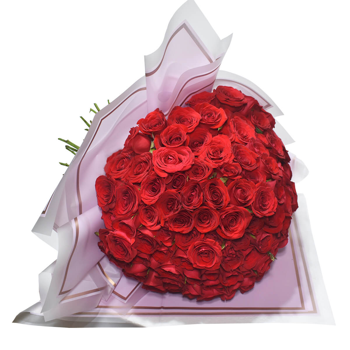 Ramo de 150 rosas rojas - Detalles a distancia | Flores a domicilio